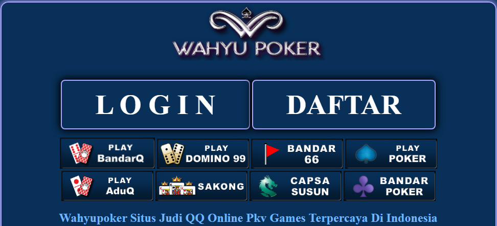 Bermain Poker di Internet